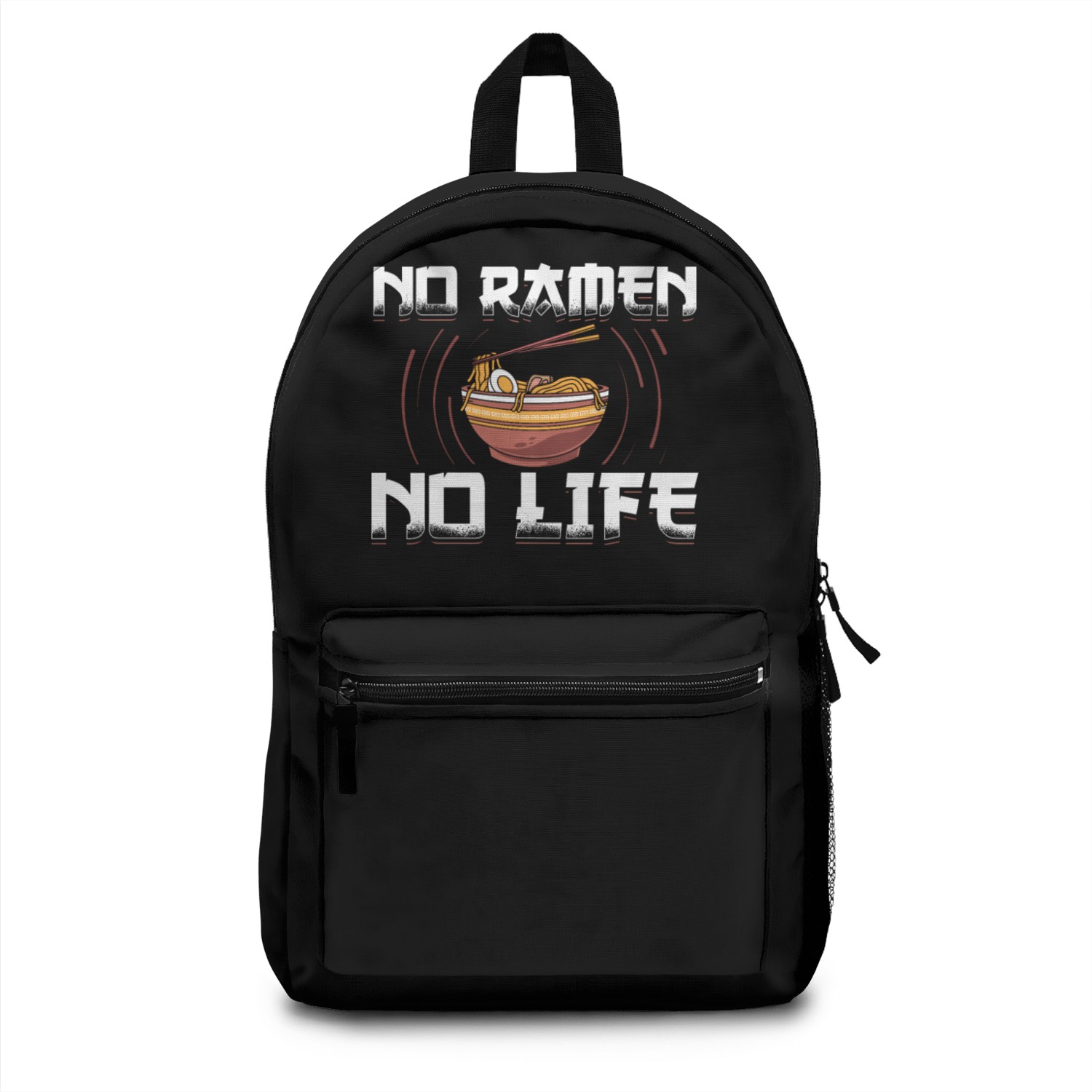 No Ramen No Life Japanese Ramen Noodles Kawaii Backpacks