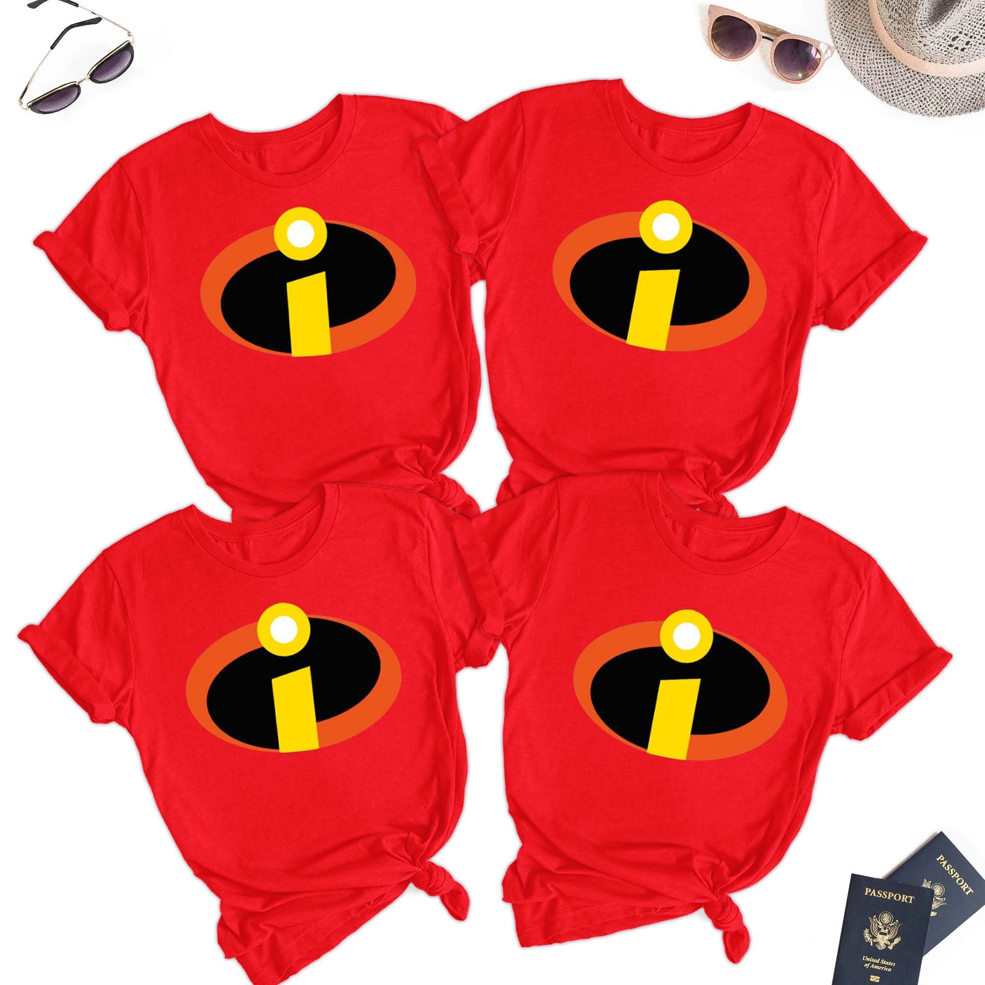 Incredible Family Matching Shirt, Incredible Group Costume Tee