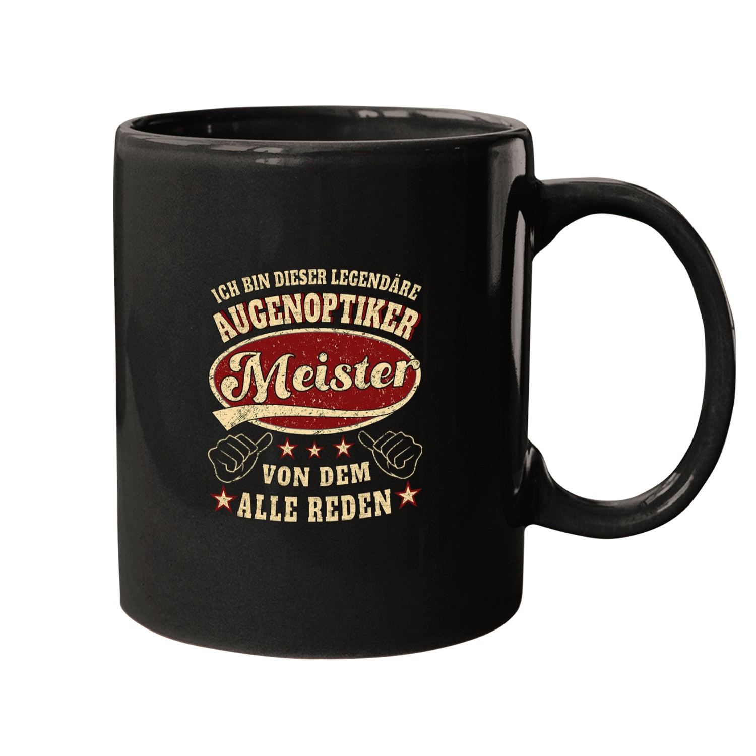 Optician Meister Ich bin dieser legendary optician Mugs
