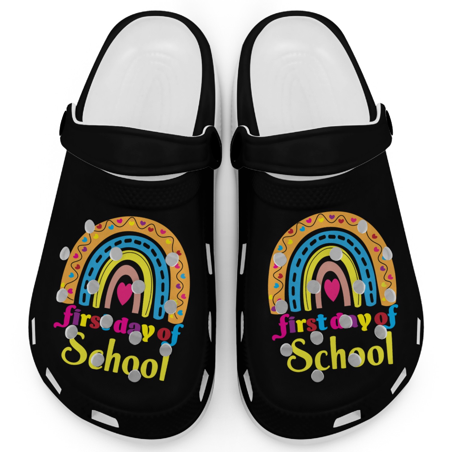 first day of school Clogs