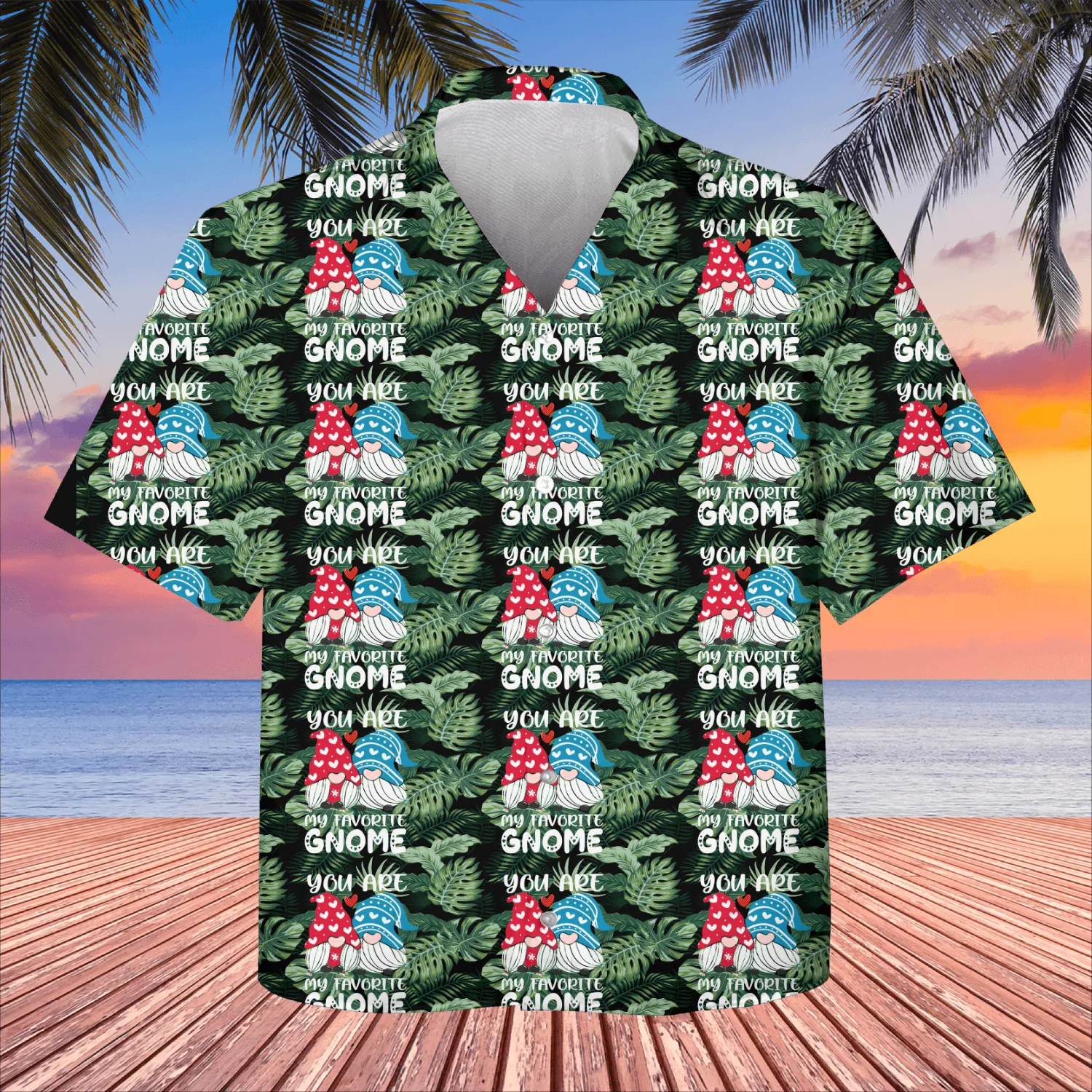 Valentines Day Gifts You Are My Favorite Gnome4147 Kids Hawaiians