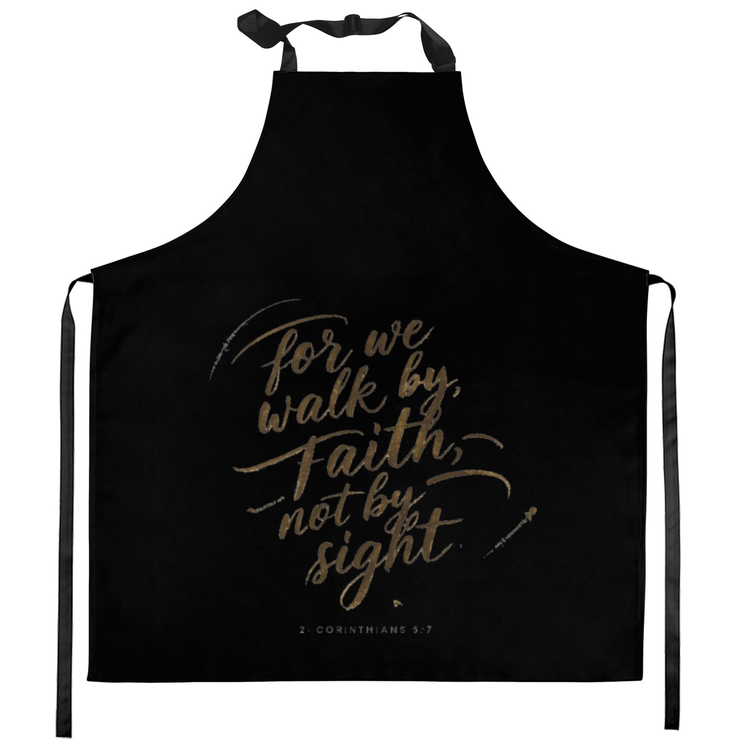 walk by faith Kitchen Aprons