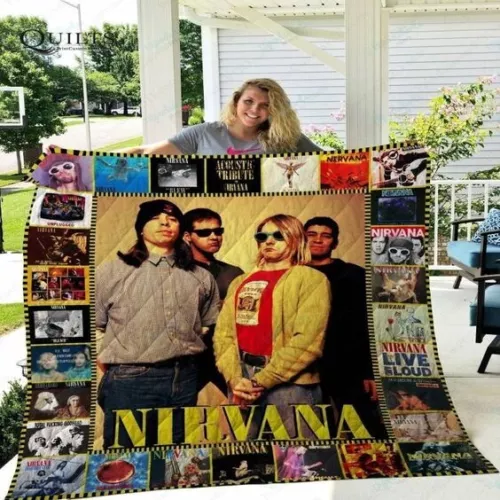 Tlmus Nirvana Quilt Blanket - Blanket For Fan