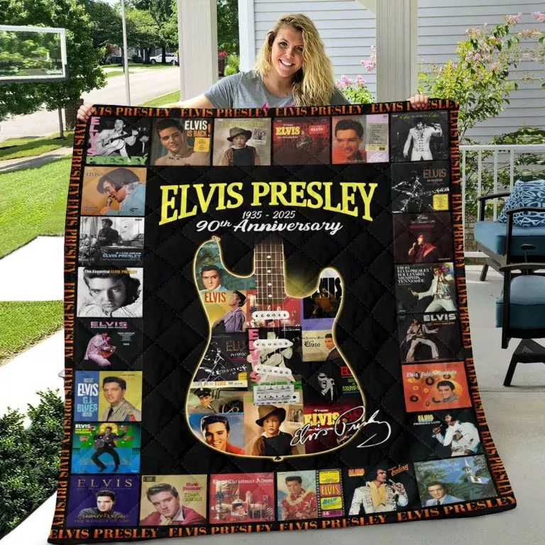 EPresley Quilt Blanket – gift for fans