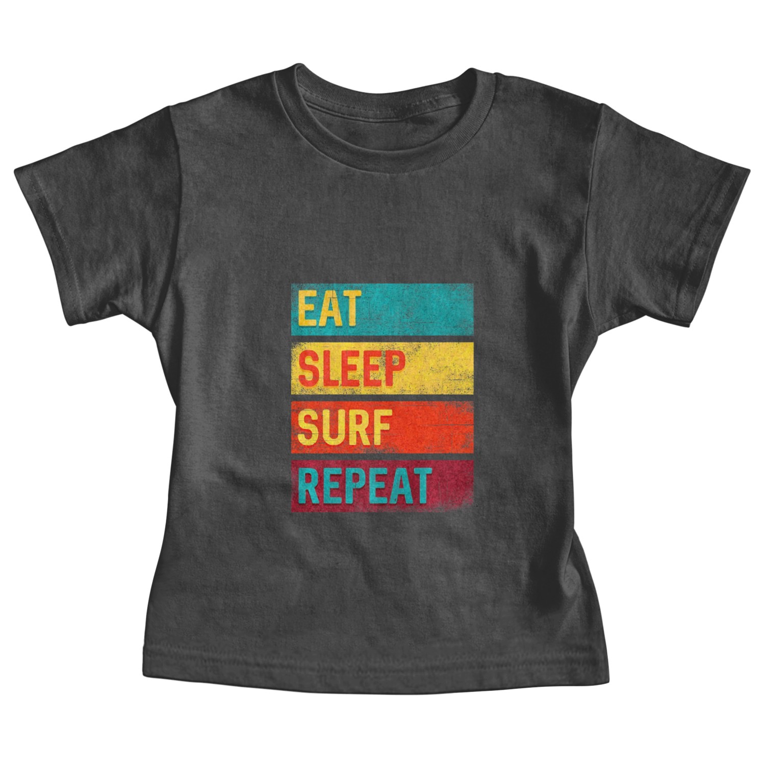 Surfing Gift Eat Sleep Surf Repeat Baby Tees