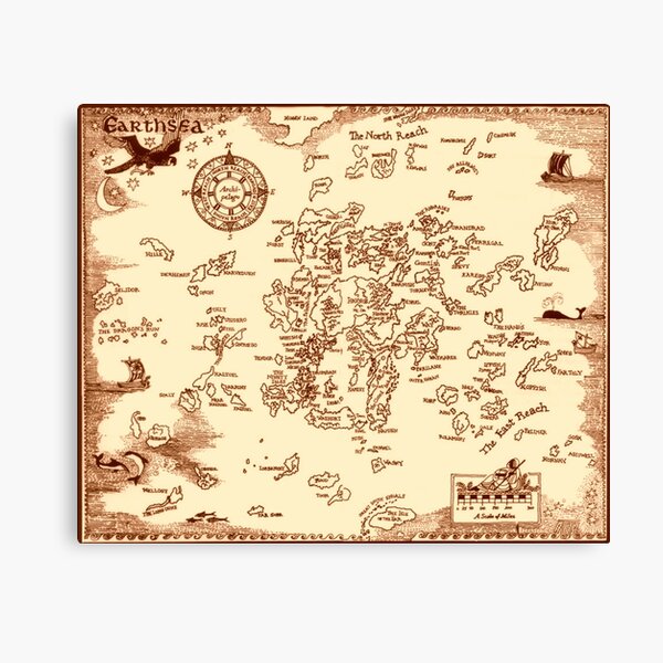 Earthsea Map Canvas