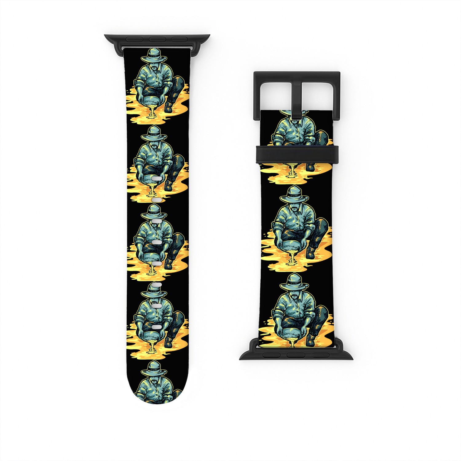 Gold Miner Prospecting Gold Panning Watch Bands For Apple Watch