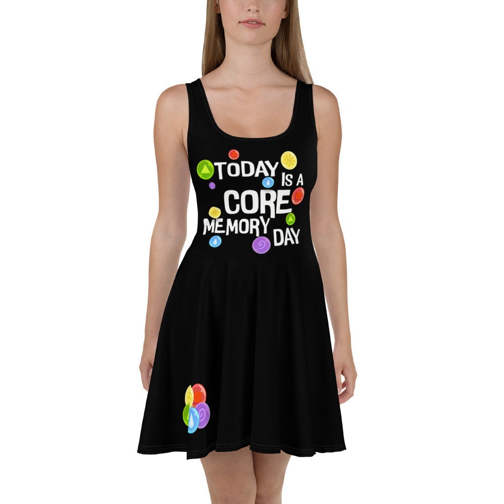 Core Memory Skater Dress - Black