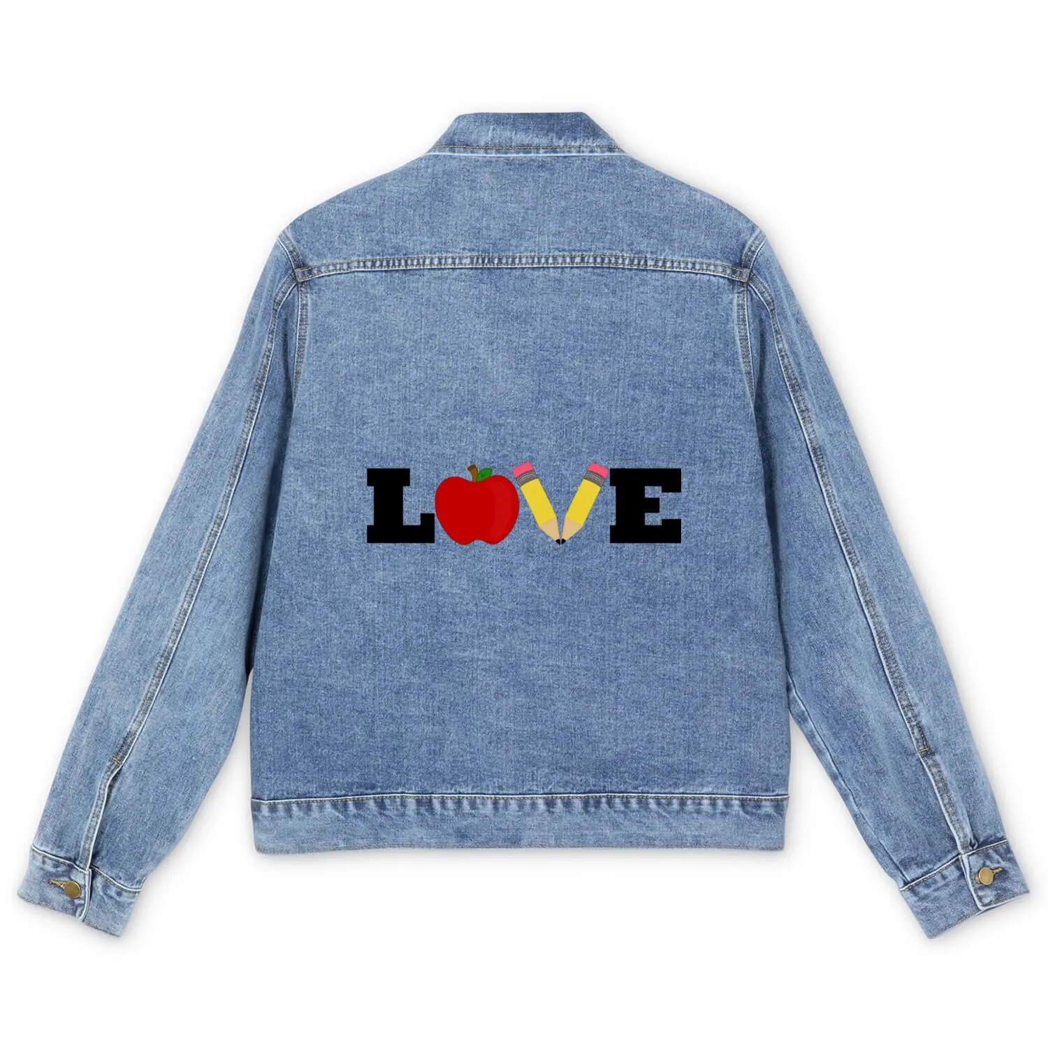 LOVE - School Men's Denim Jackets