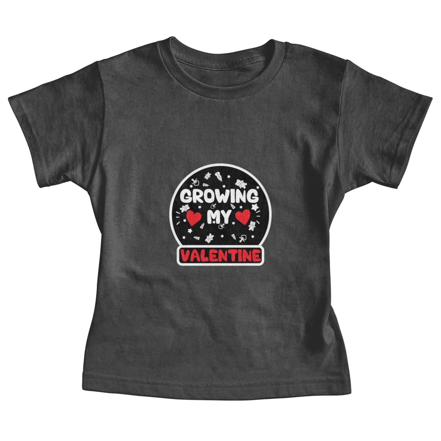 Growing My Valentine for Valentines day 20221978 Baby Tees