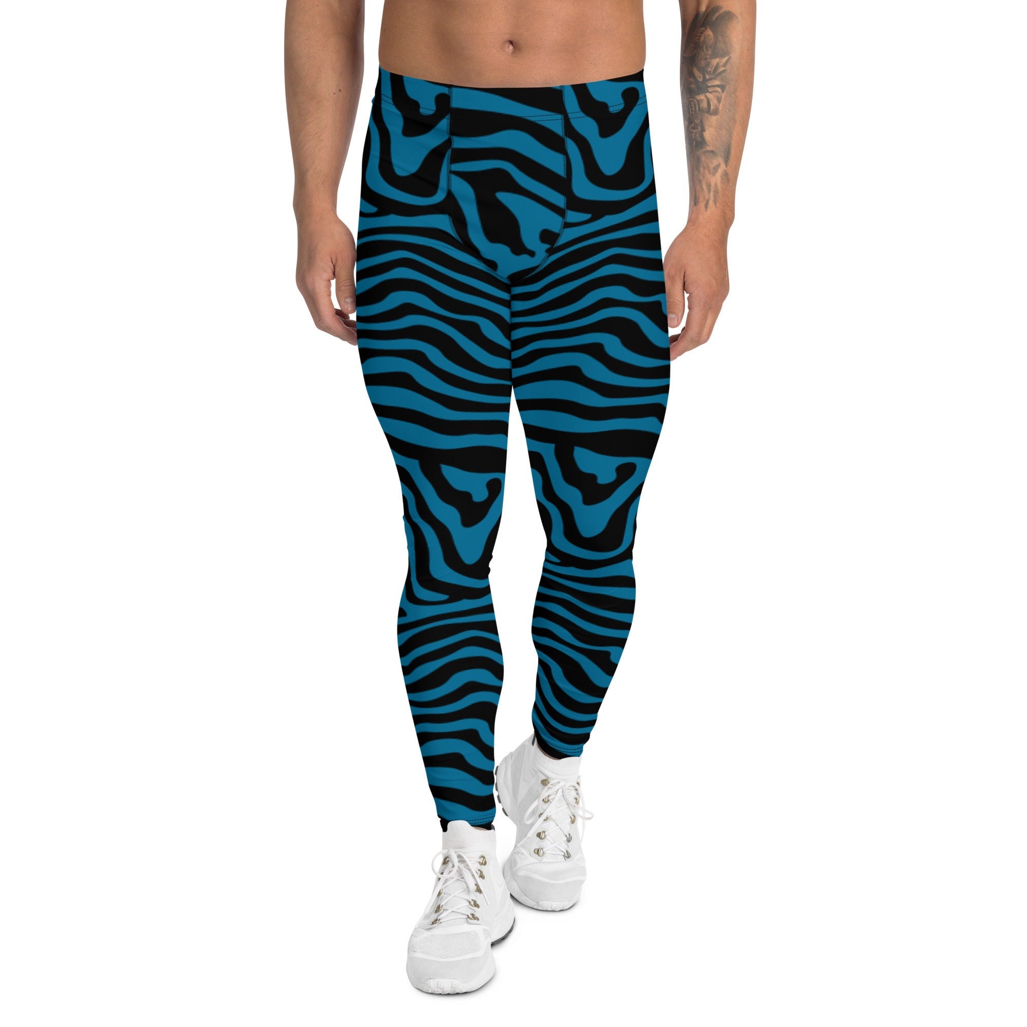 Men's Leggings Festival Activewear Gym Esoteric EDM Doof festival leggings