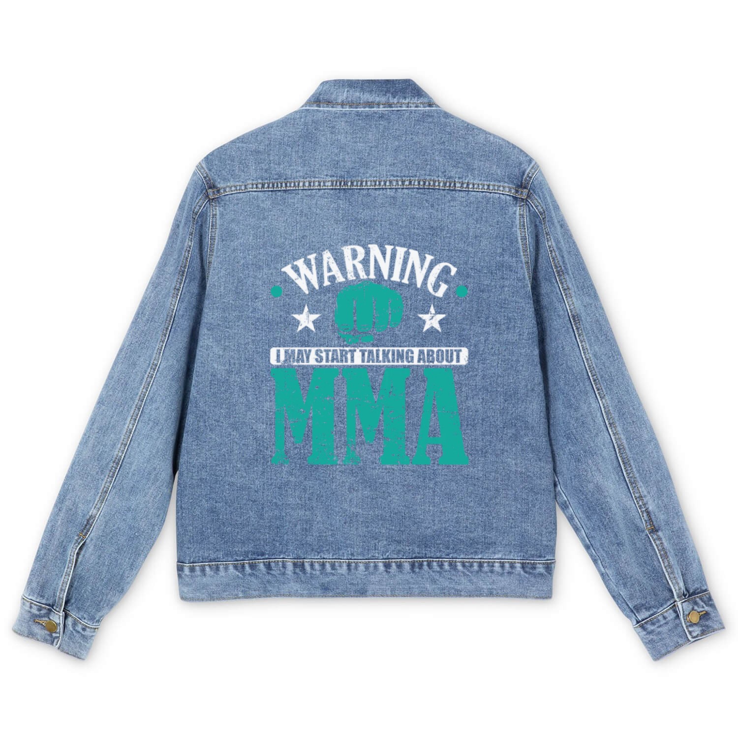 Warning I may start talking about MMA Men's Denim Jackets