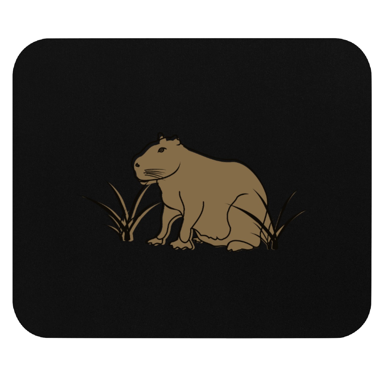 Chill Capybara: The World's Most Relaxed Animal Mouse Pads