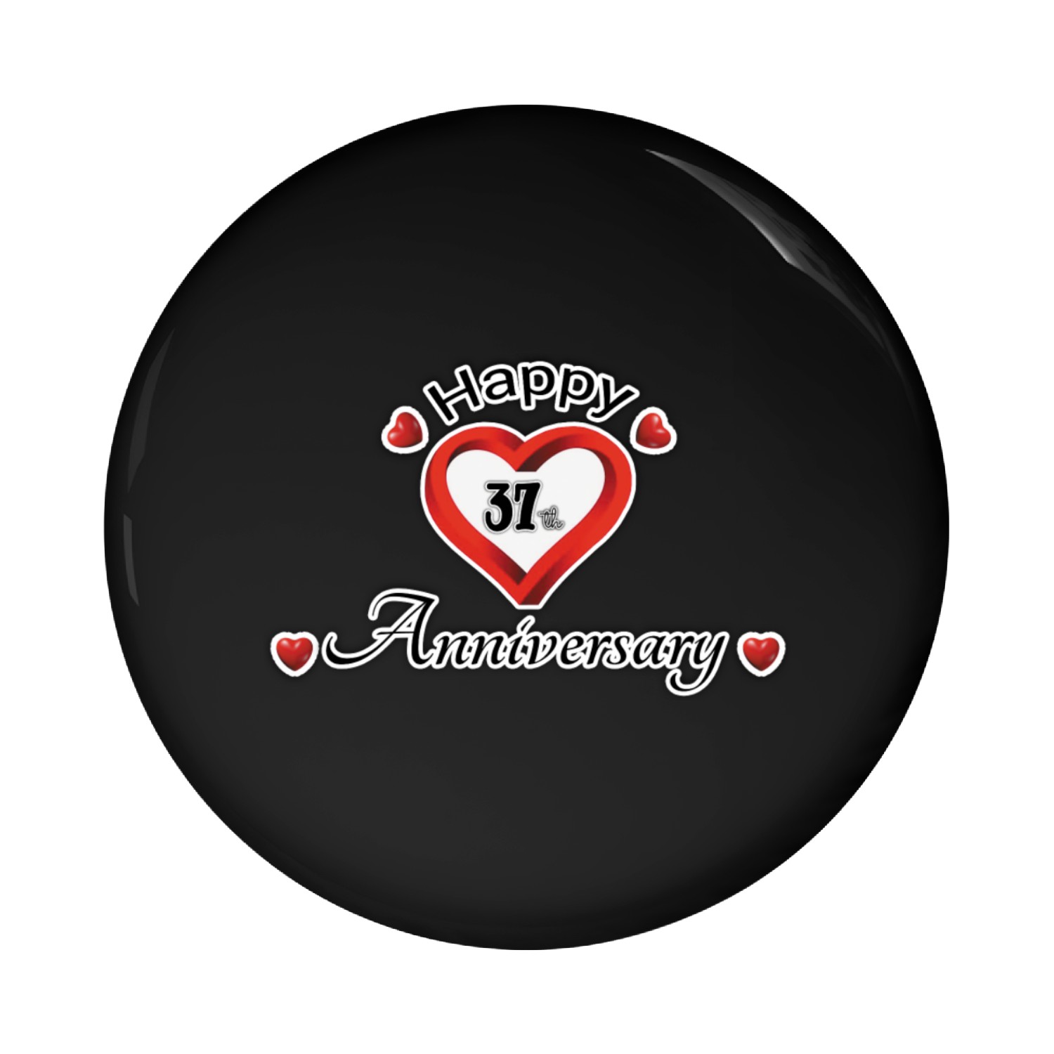 anniversary 37th Pin Buttons