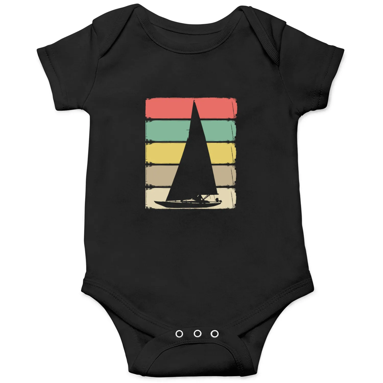 Vintage Sailboat Boat Ship Sailor Yacht Sailing Onesies